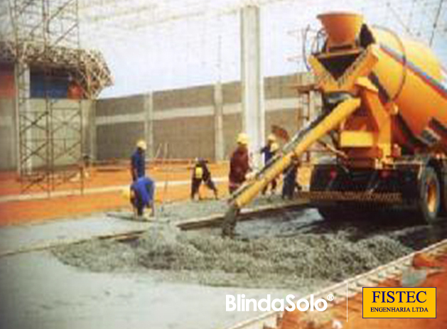 Imagem da construção do Galpão de Exportação no Aeroporto de Viracopos